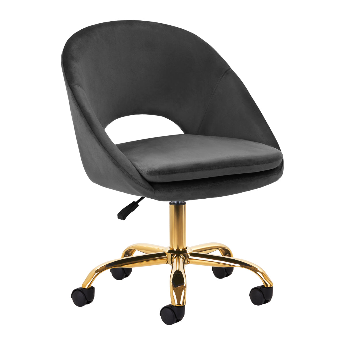 Cadeira giratória 4Rico QS-MF18G cinzenta