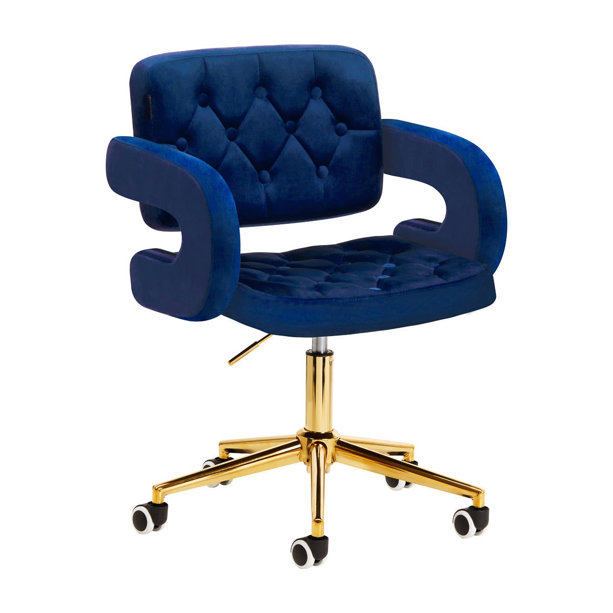 Cadeira 4Rico QS-OF213G azul-marinho