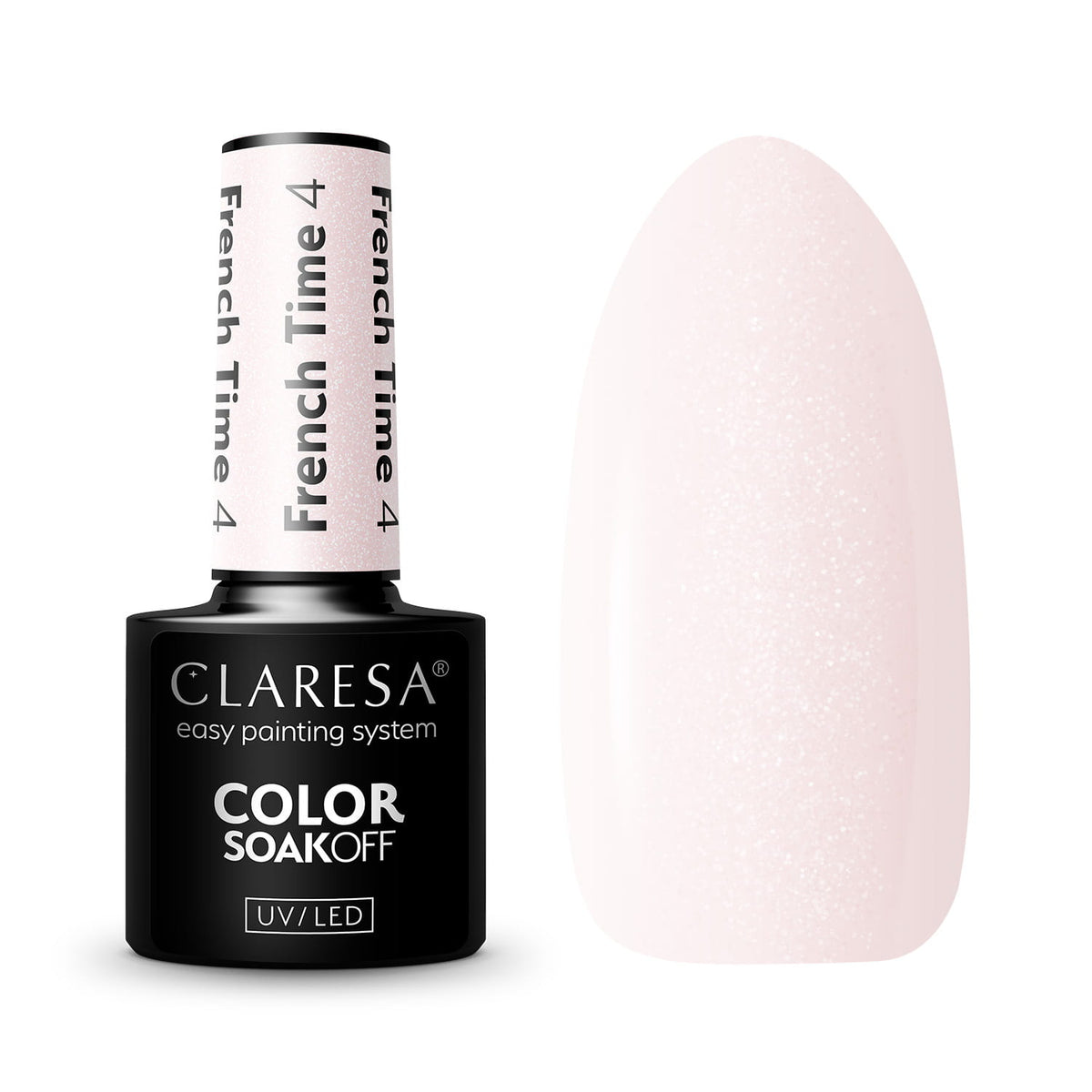 CLARESA French Time hibridni lak 4 - 5 g