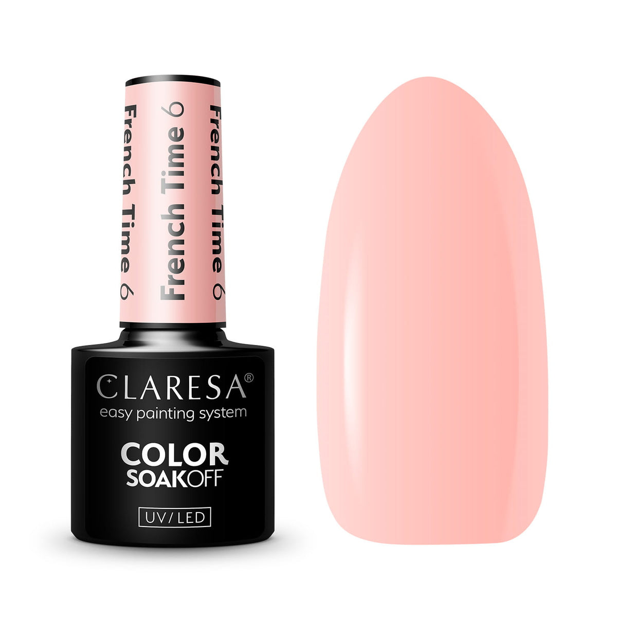 CLARESA French Time hibridni lak 6 - 5 g
