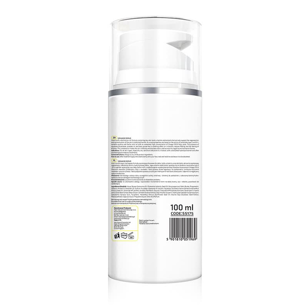 Apis CERAMIDE REPAIR Creme regenerador com ceramidas e ácidos Omega 3-6-9 100 ml