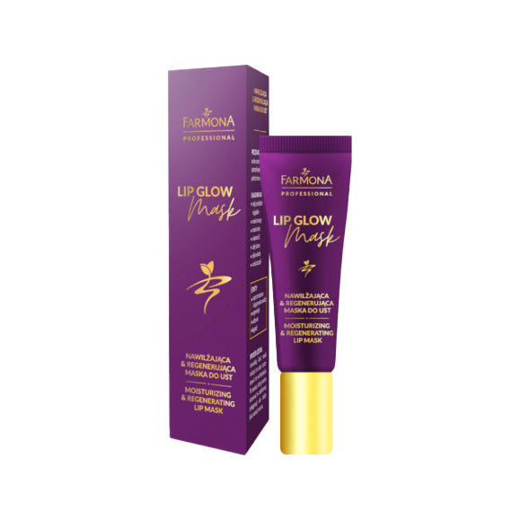 FARMONA LIP GLOW MASK – Feuchtigkeitsspendende & Regenerierende Lippenmaske 12 ml