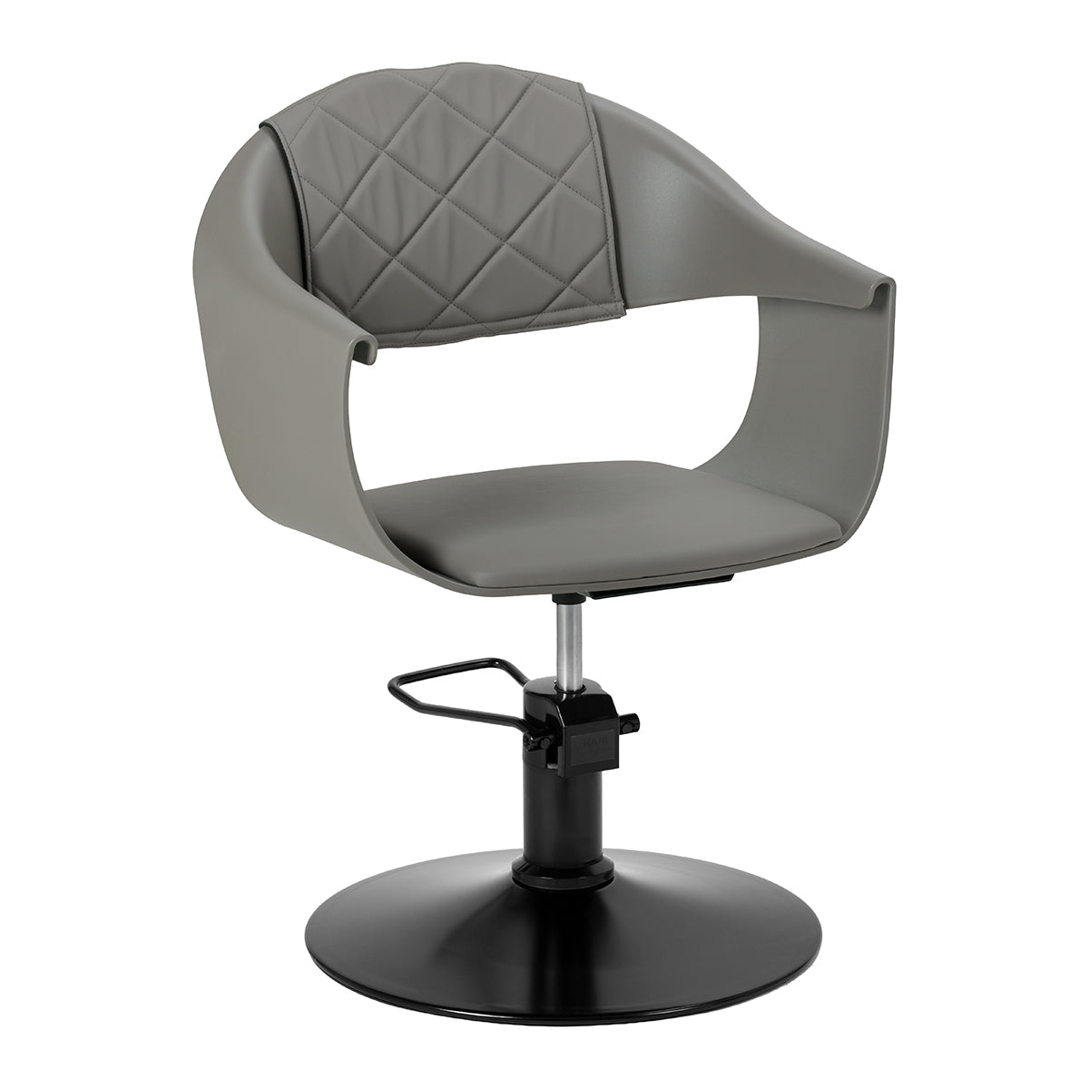 Cadeira de cabeleireiro Hair System Halo cinzenta