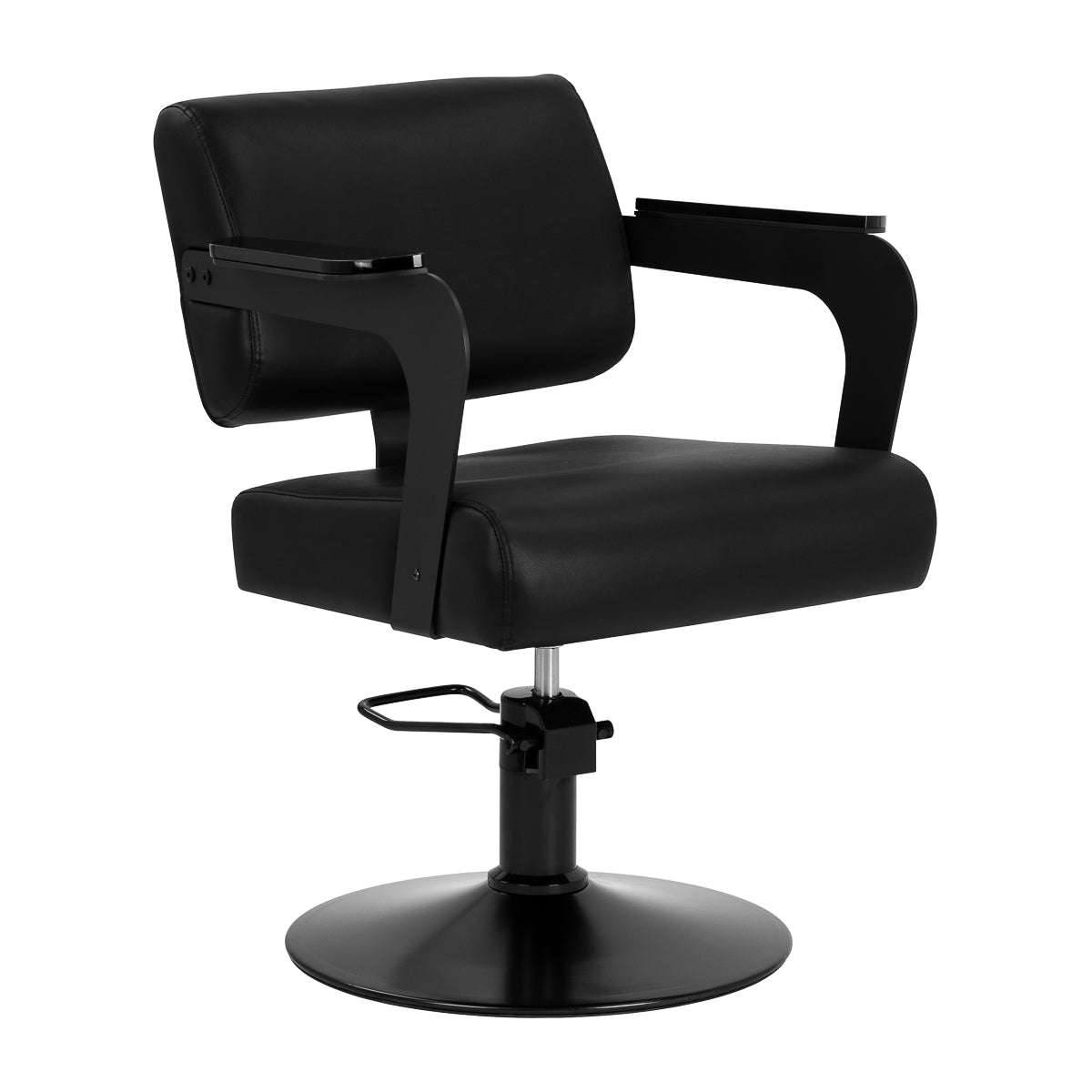Cadeira de cabeleireiro Hair System Jet noir preta