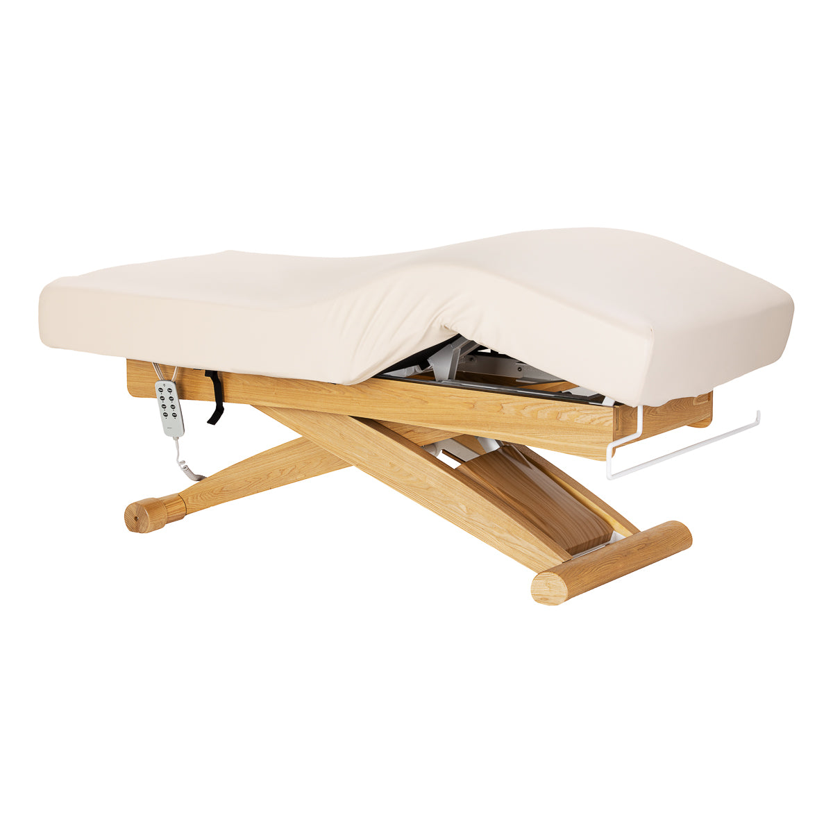 Espreguiçadeira SPA Sillón Siesta creme com base castanho claro