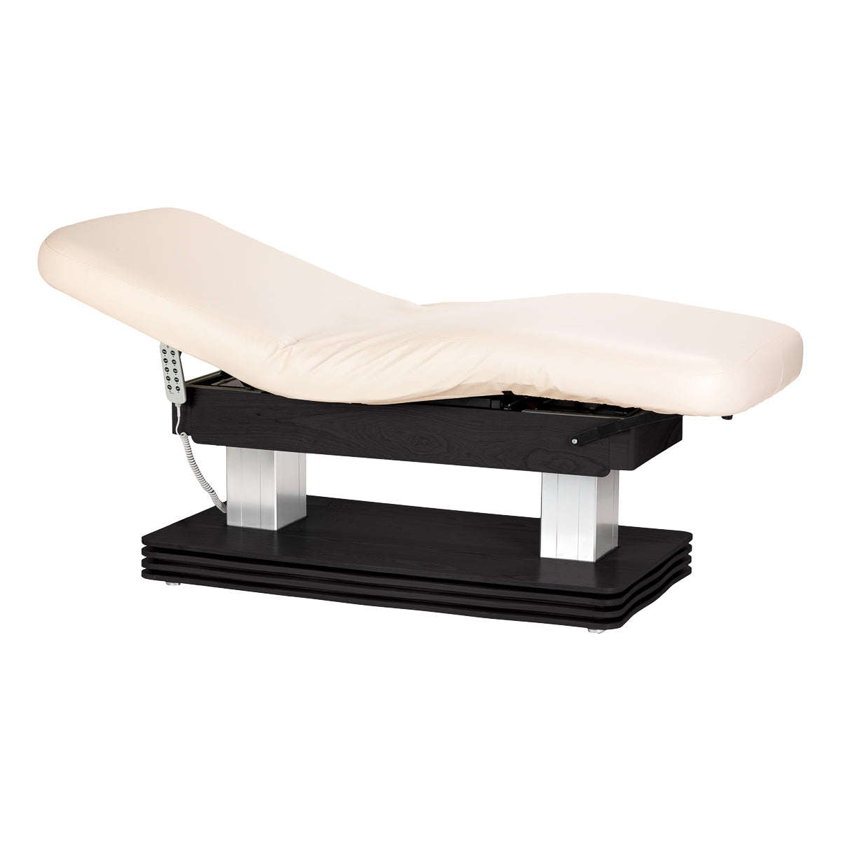Espreguiçadeira SPA Sillón Comfort creme com base preta