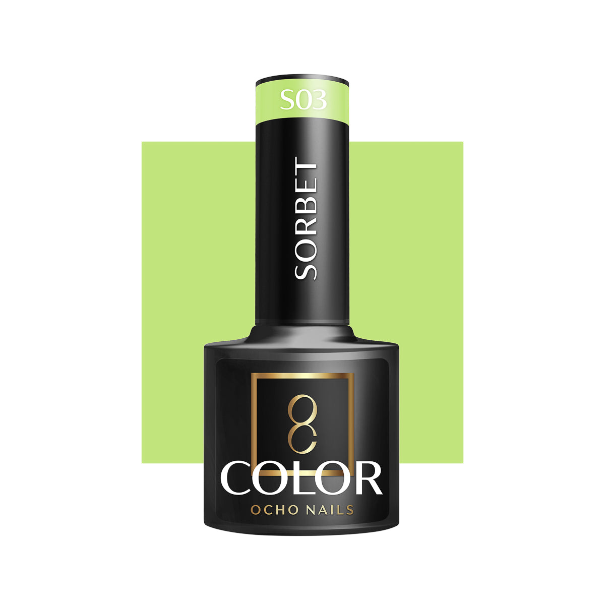 OCHO NAILS Hybrid-Nagellack Sorbet S03 -5 g