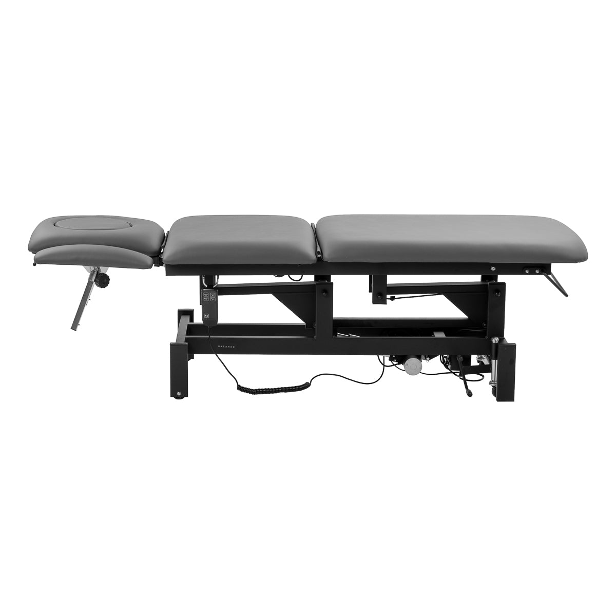 Elektrische Rehabilitationsliege für Massage und Physiotherapie Balance Eso 5 grau