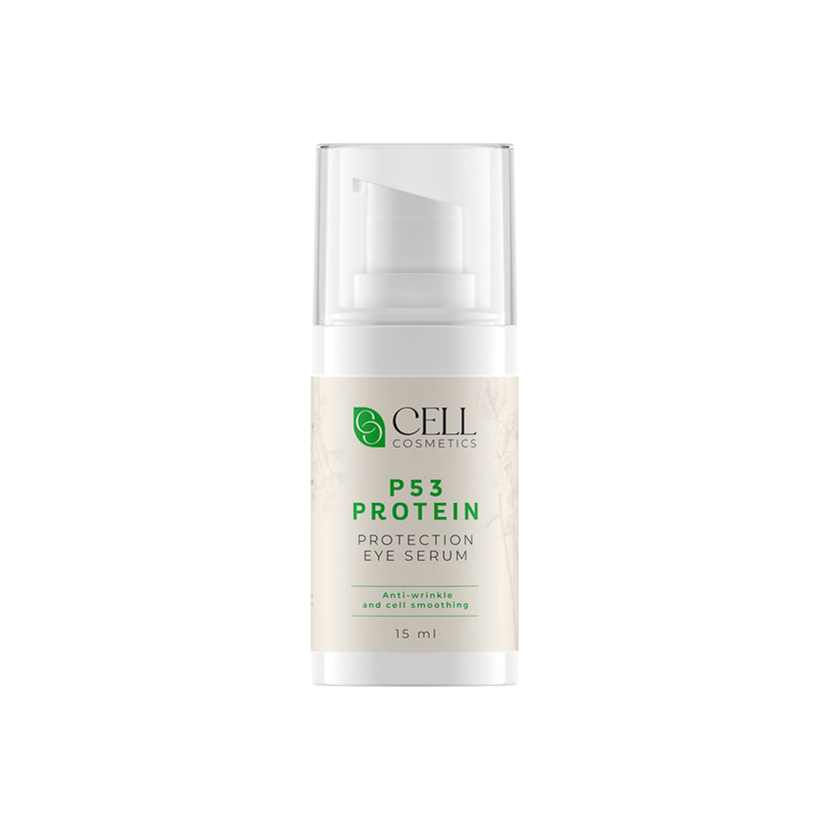 CELL COSMETICS Eye Serum – P53 Protein – Konzentriertes Augenserum 15 ml