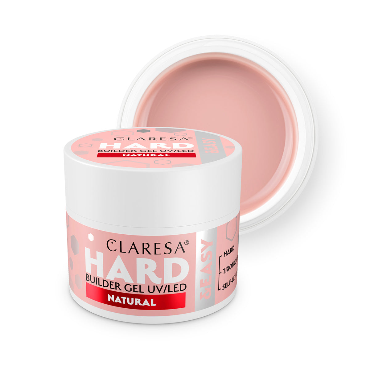 CLARESA HARD&EASY BUILDER GEL NATURAL 12g