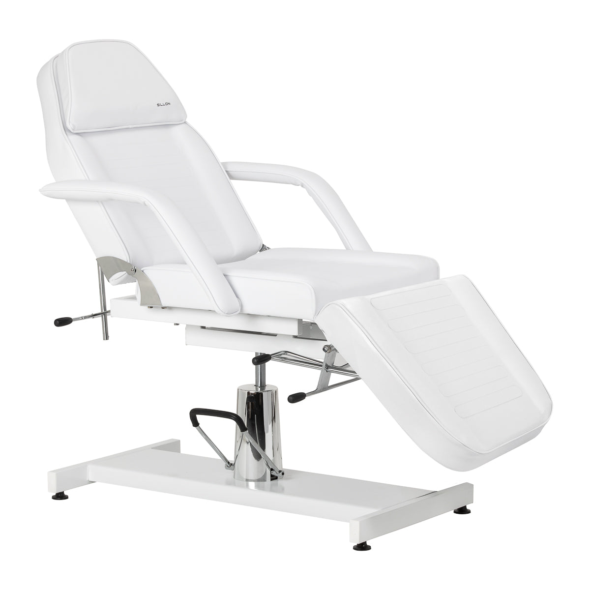 Sillon 210 Cadeira Hidráulica De Salão Com Função Berço Branca