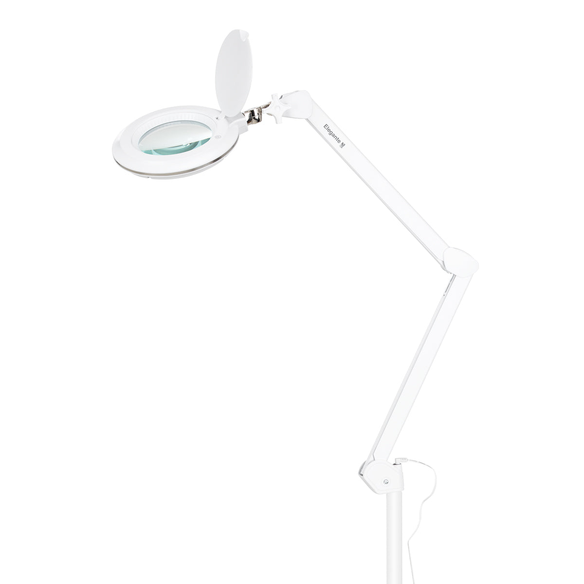 Lupa s osvetlením Elegante 6031, 60 LED SMD 3D, so stojanom, s nastaviteľnou intenzitou osvetlenia