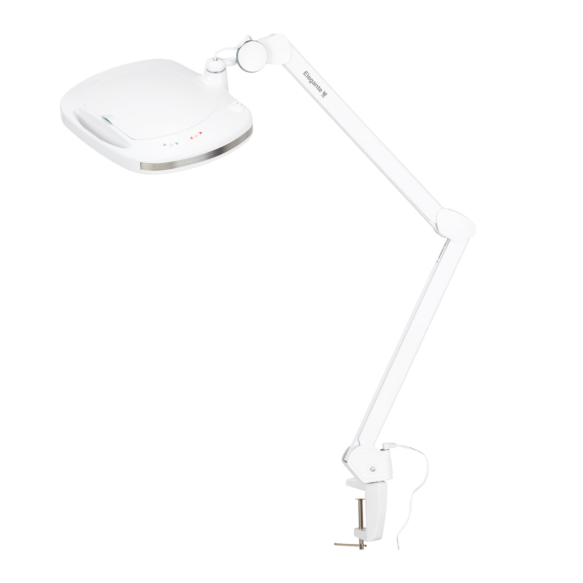 Lupa s osvetlením Elegante 6030, 60 LED SMD, na pracovnú dosku, s reguláciou intenzity osvetlenia