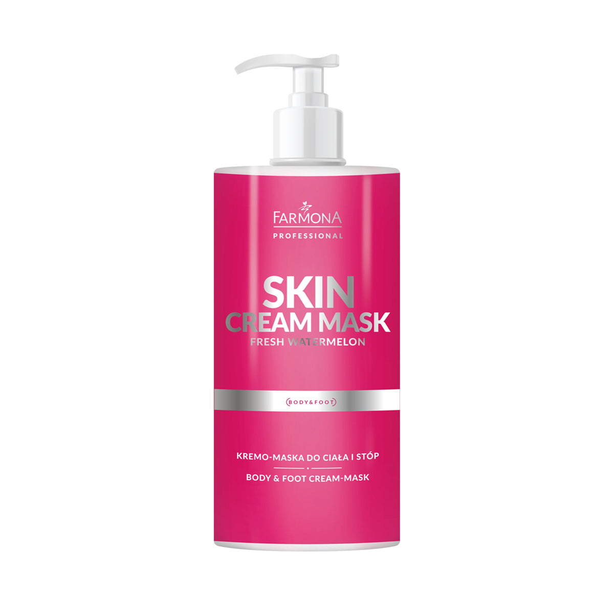 Farmona Skin Cream Mask Fresh Watermelon – maska od kreme za telo i stopala s lubenicama, 500 ml