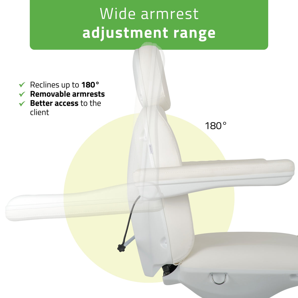 Electric beauty chair Ravia PRO 3 White