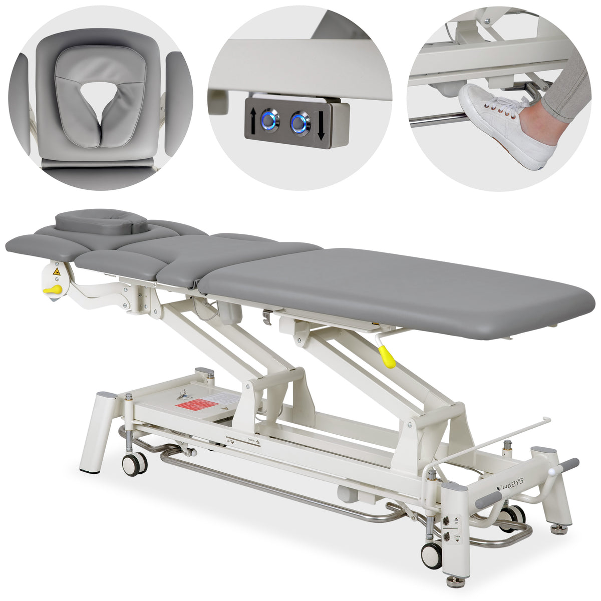 Electric massage and physiotherapy table Proxima X7 Touch Core Gray