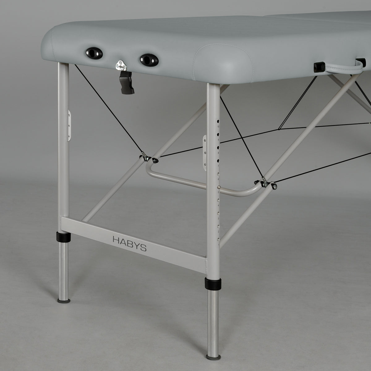 Massageliege Aero Alu 70 Vinyl Flex K029 grau