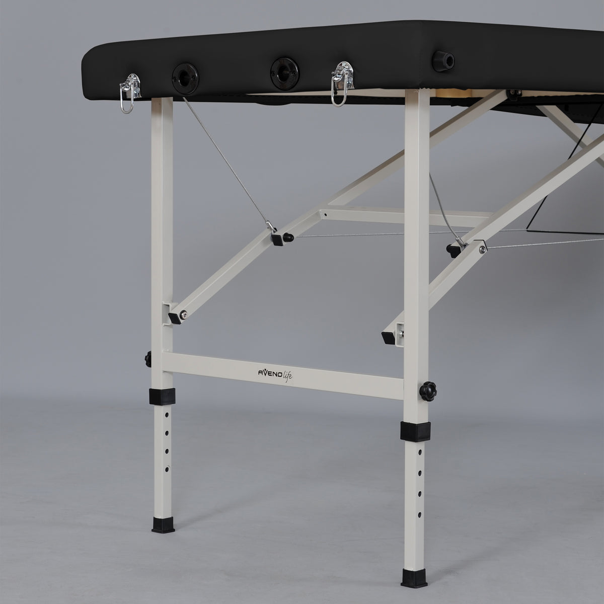 Massage table Torina Matt Touch K105 Black