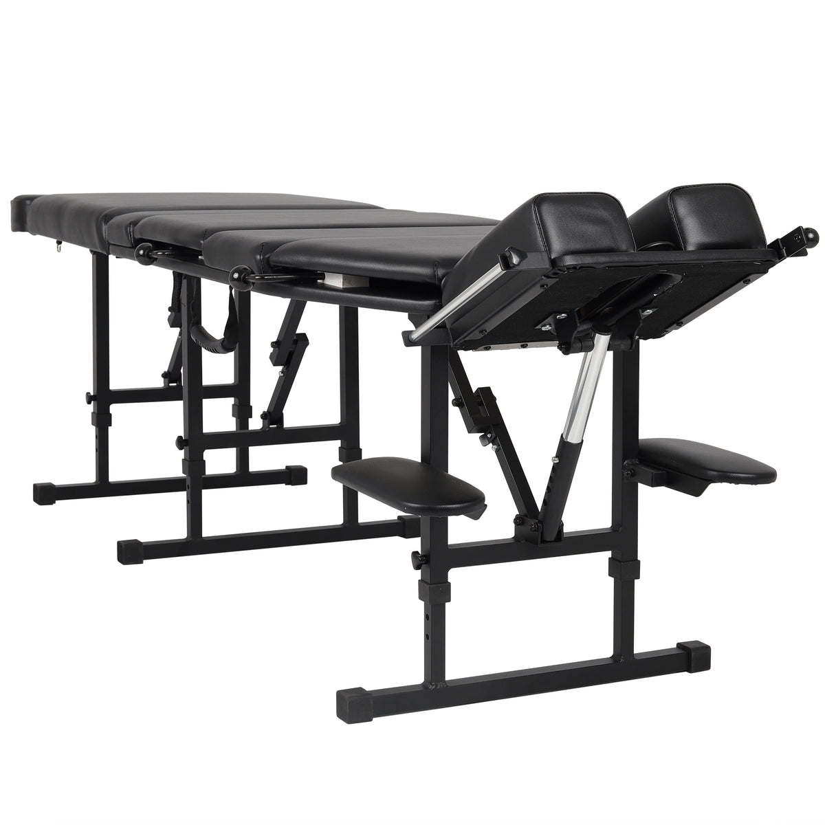 Tragbare chiropractic Tisch Arena 180 Simply Texture schwarz