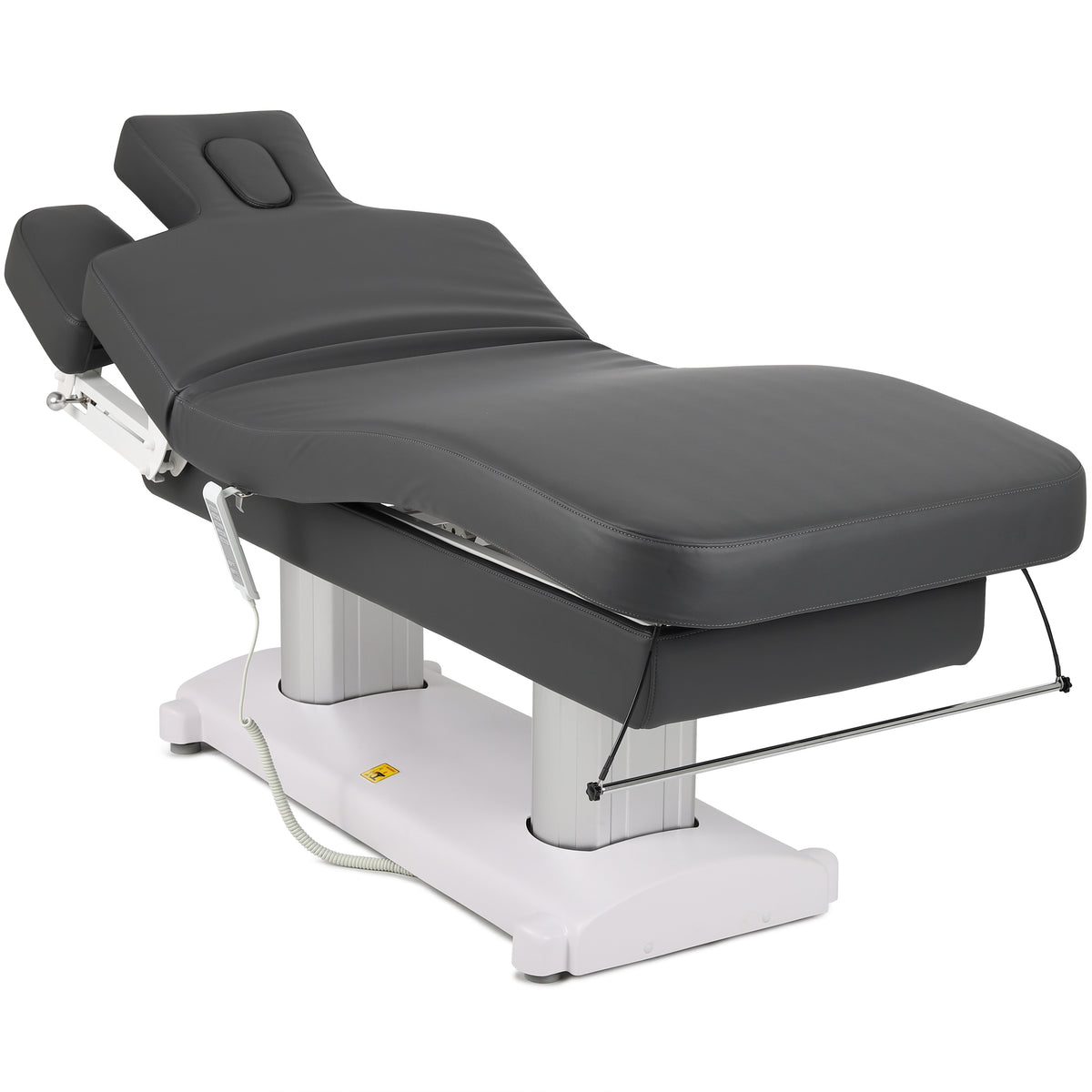 Stacionarni stol za masažu Gemini Flex HEAT So Skin K429 sivi