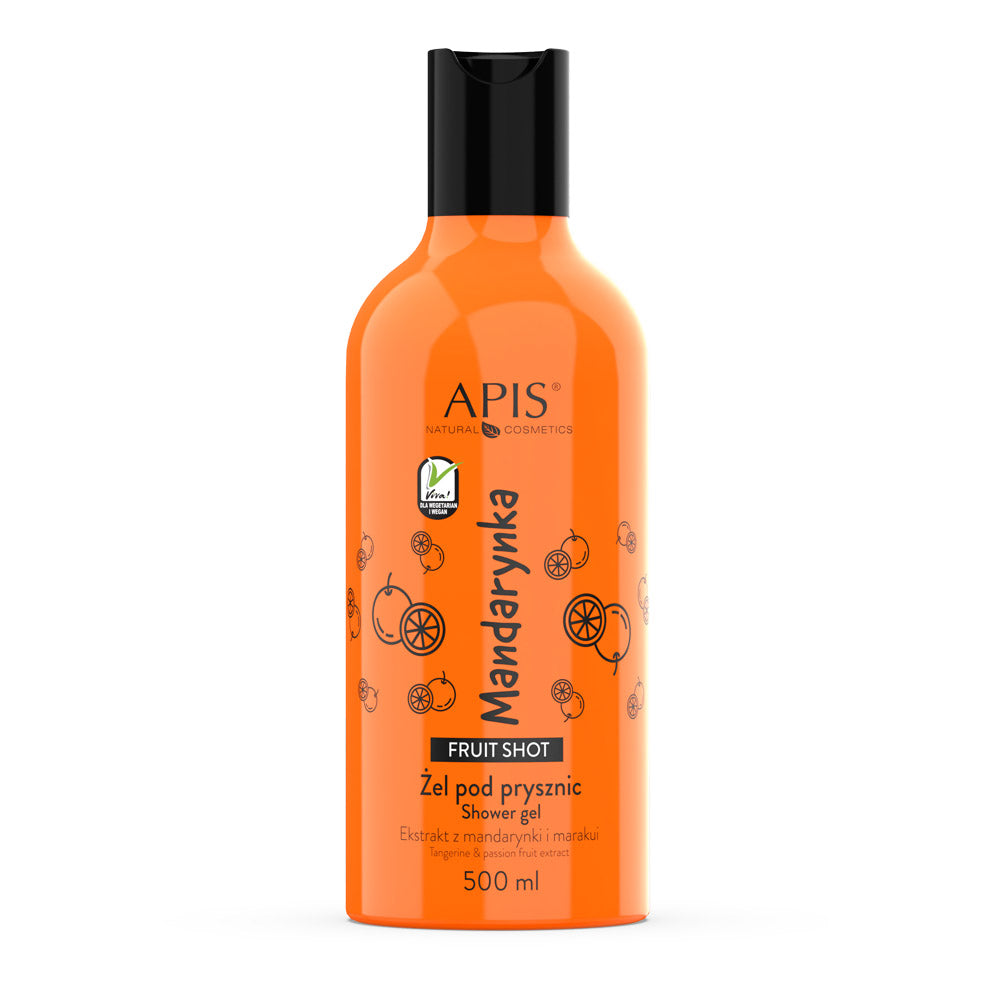 APIS Fruit Shot, Tangerine Shower Gel 500 ml